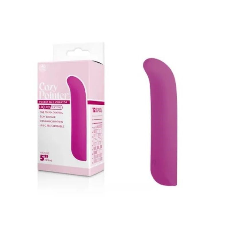 Cozy Pointer 12 cm Rechargeable Mini Vibe - - G-Spot Vibrators