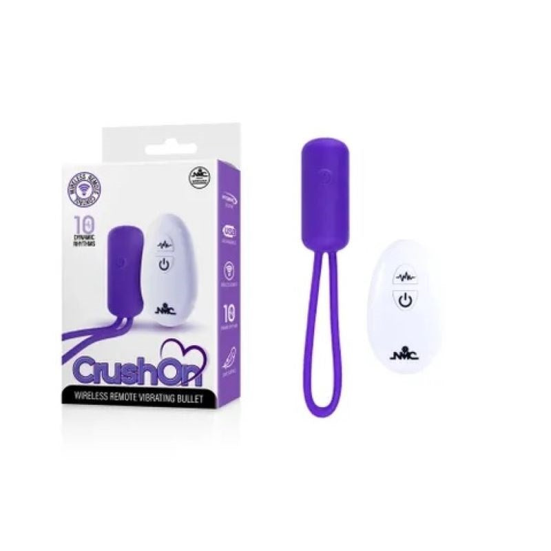 Crush On Wireless Rechargeable Bullet - - G-Spot Vibrators