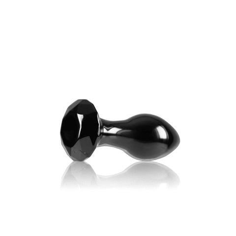 Crystal Gem Glass Butt Plug G-Spot Vibrator - G-Spot Vibrators