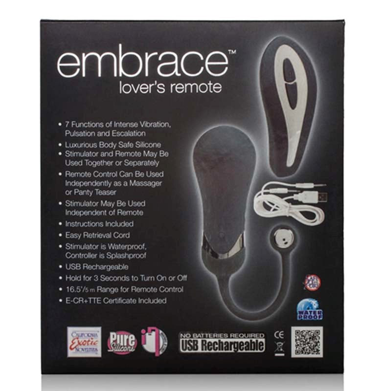 Embrace Lover's Remote - - Love Eggs and Kegel Exercisers