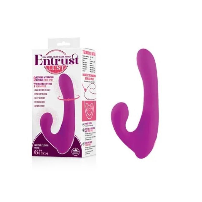 Entrust With Lust Rotating Vibrator - - Rabbit Vibrators