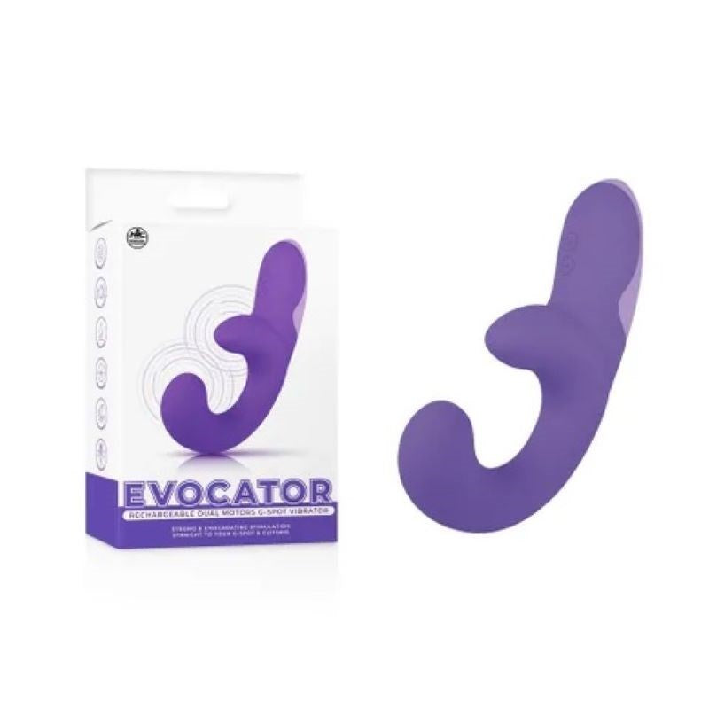 Evocator Rechargeable Dual G-Spot Vibe - - Rabbit Vibrators