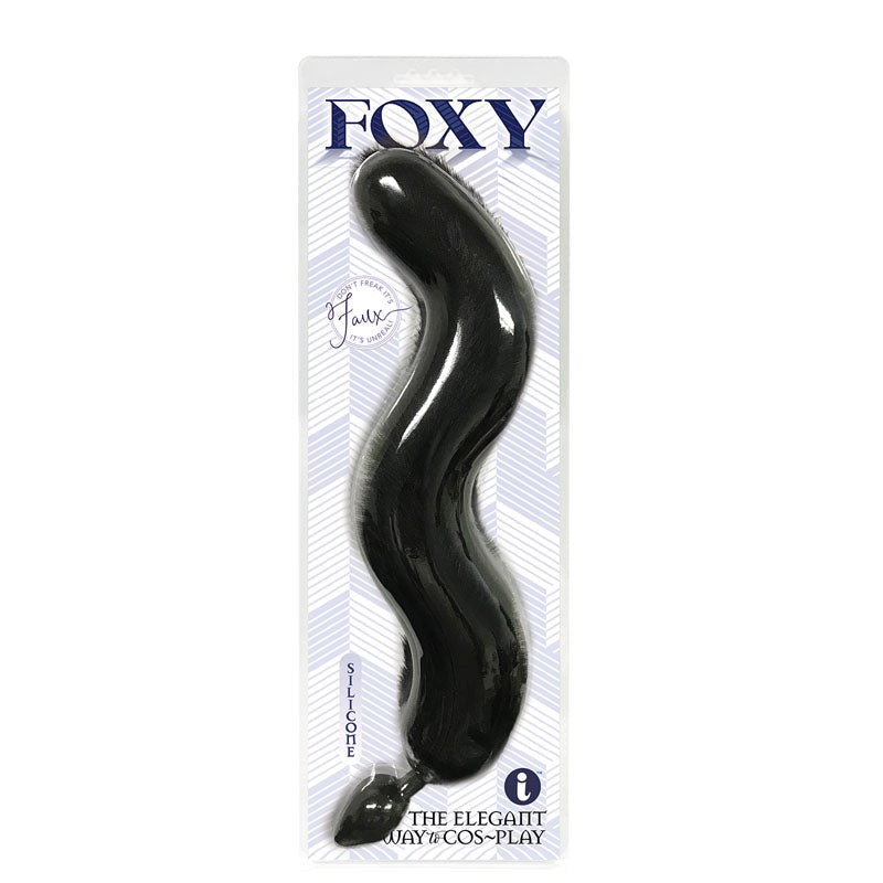 Foxy Fox Tail Silicone Butt Plug - - Realistic Dildos