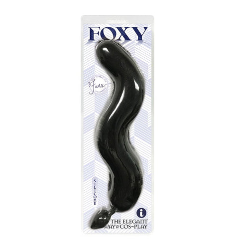 Foxy Fox Tail Silicone Butt Plug Tail by Icon Brands - Realistic Dildos