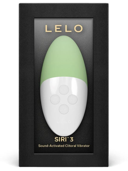 Lelo Siri 3 Sound Sense Silicone Clitoral Vibrator - - Remote Control Vibrators
