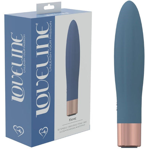 Loveline Fame Compact Pleasure Enhancer by Shots Toys - Bullet Vibrators