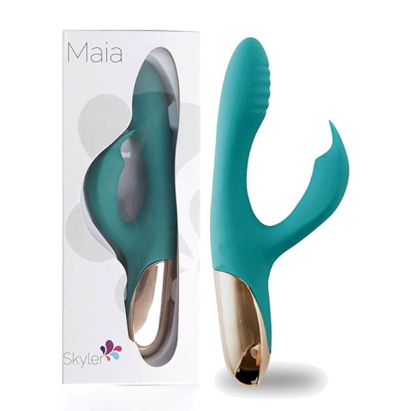 Maia Skyler Rechargeable Rabbit Vibe - - Body Wands