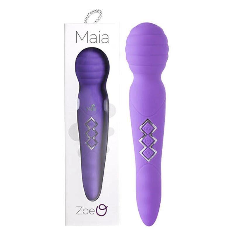 Maia Zoe Dual Vibrating Wand - - Finger and Tongue Vibrators