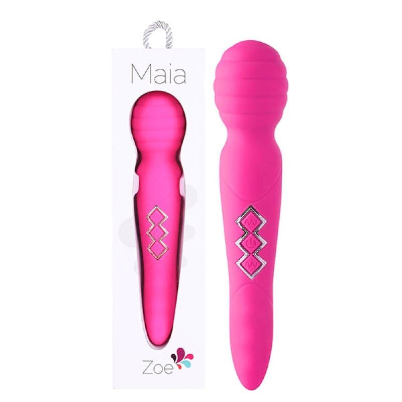 Maia Zoe Dual Vibrating Wand - - Finger and Tongue Vibrators