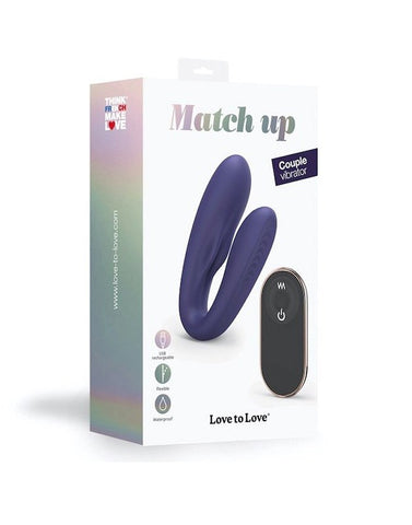 Match Up Couples Vibrator by Love To Love - Remote Control Vibrators