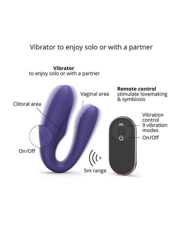 Match Up Couples Vibrator by Love To Love - Remote Control Vibrators