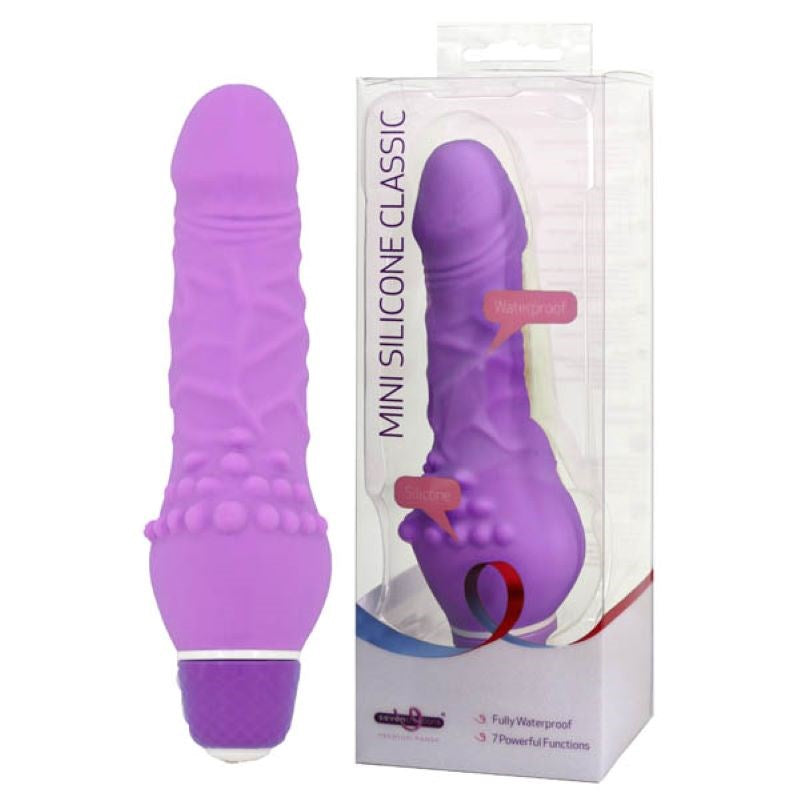 Mini Silicone Classic - 5.25 Inch Vibe - - Penis Pumps And Stretchers