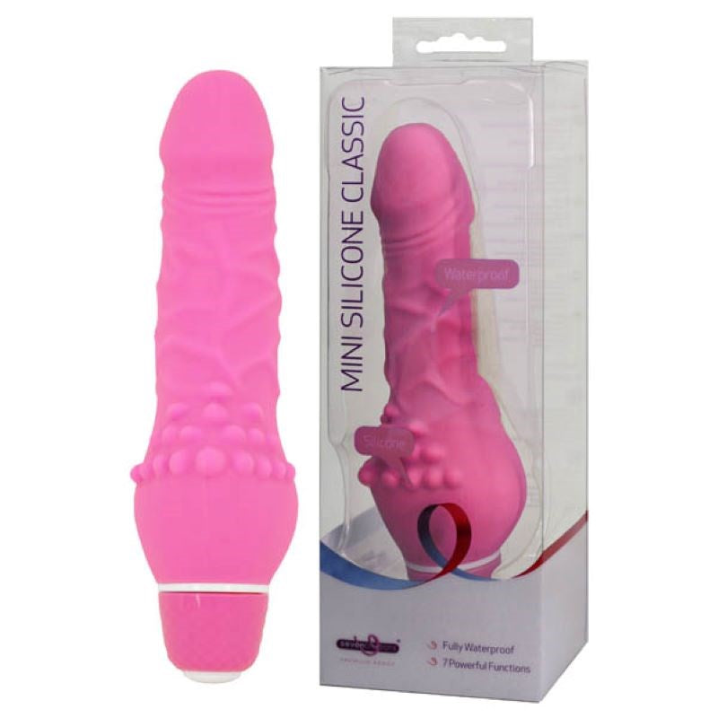 Mini Silicone Classic - 5.25 Inch Vibe - - Penis Pumps And Stretchers