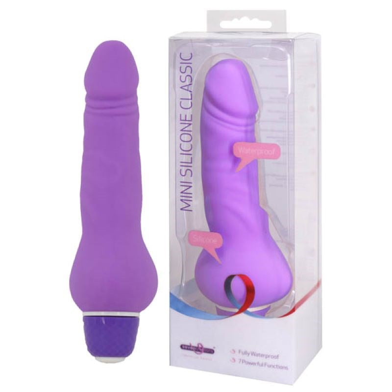 Mini Silicone Classic - 5.25 Inch Vibe - - Penis Pumps And Stretchers