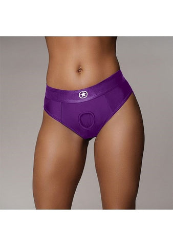 Vibrating Strap-on Thong with Removable Butt Straps - Strap On Sextoys
