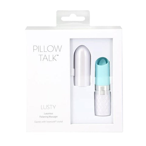 Pillow Talk Lusty Flickering Massager by BMS Factory - Clit Ticklers and Pulsators