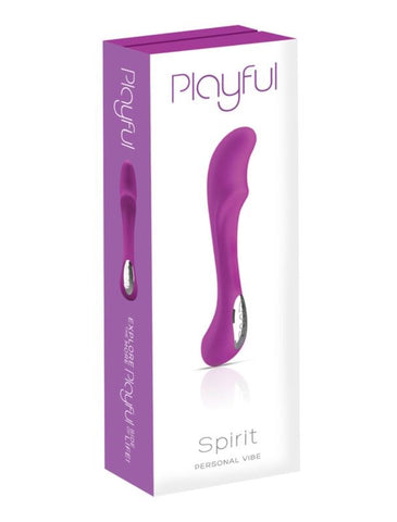 Playful Spirit Silicone Rechargeable G-Spot Vibrator - G-Spot Vibrators