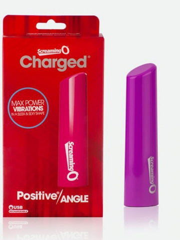 Positive Angle Single Massager by Screaming O - Personal Massagers