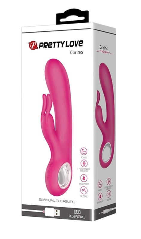 Pretty Love Carina Rabbit Vibrator - - Rabbit Vibrators