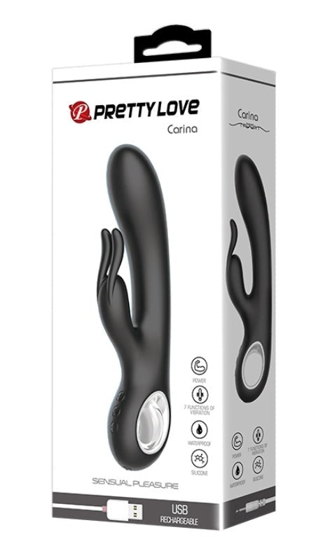 Pretty Love Carina Rabbit Vibrator - - Rabbit Vibrators