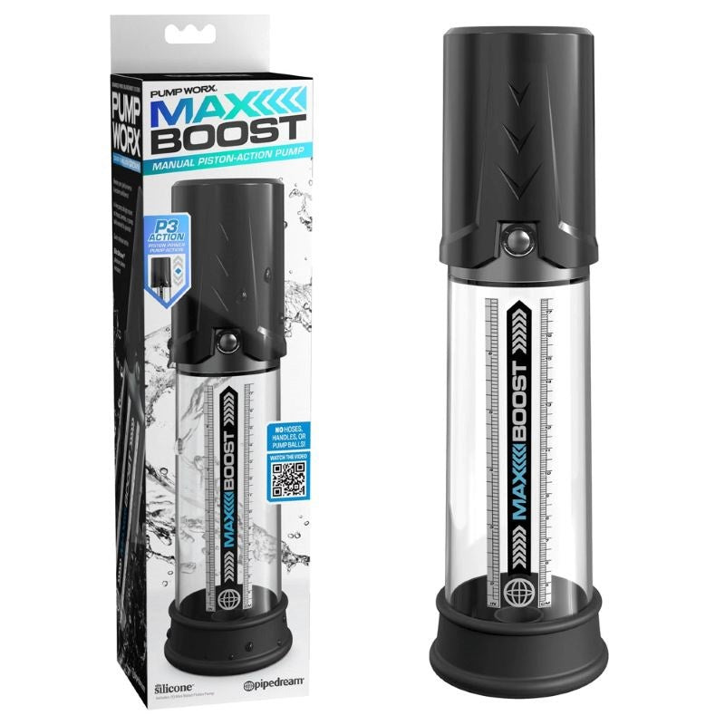 Pump Worx Max Boost - - Realistic Dildos