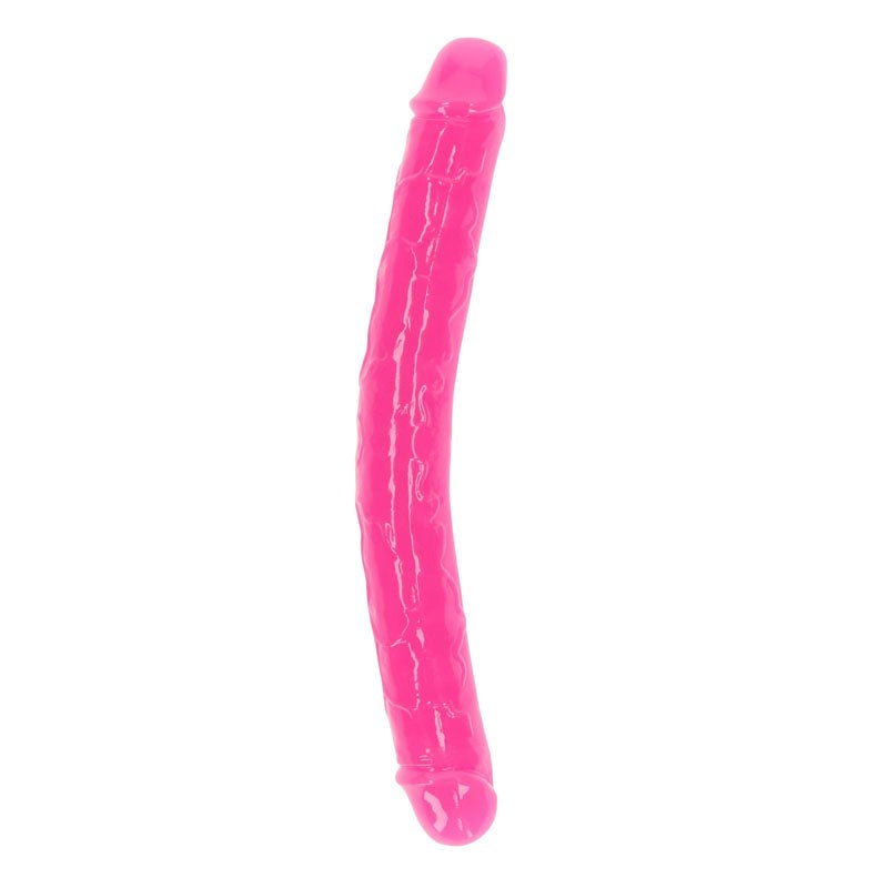 REALROCK 30 cm Double Dong Glow - - Realistic Dildos