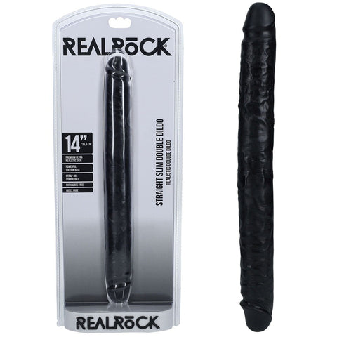 REALROCK Double Dildo 14'' Double Dong by Shots Toys - Realistic Dildos