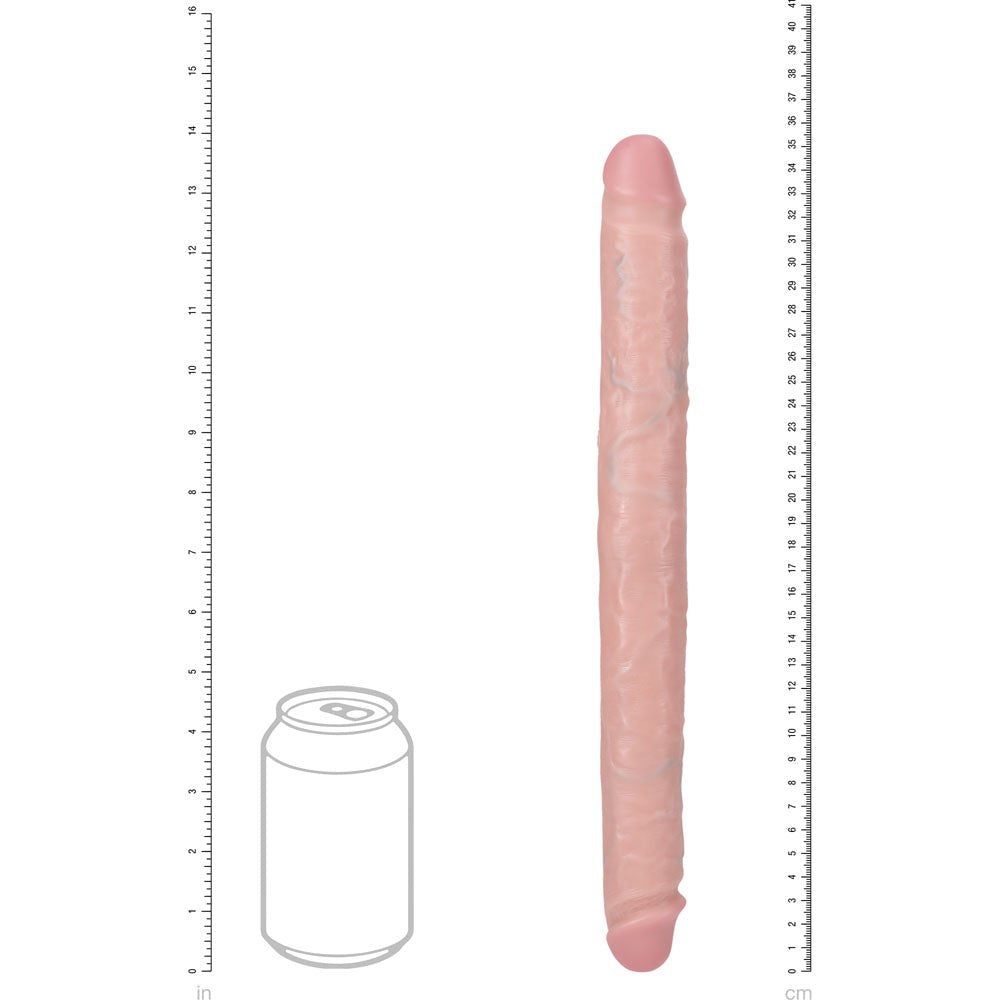 REALROCK 35cm Slim Double Dildo - - Realistic Dildos