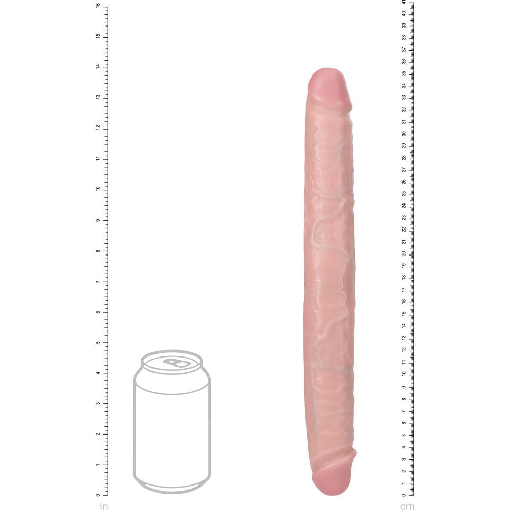 REALROCK 35cm Thick Double Dildo - - Rabbit Vibrators