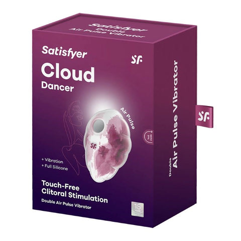 Cloud Dancer Clit Vibrator by Satisfyer - Clit Ticklers and Pulsators