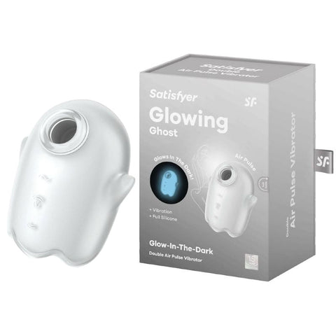Glowing Ghost Glow in Dark Air Pulse Stimulator Massager - Personal Massagers
