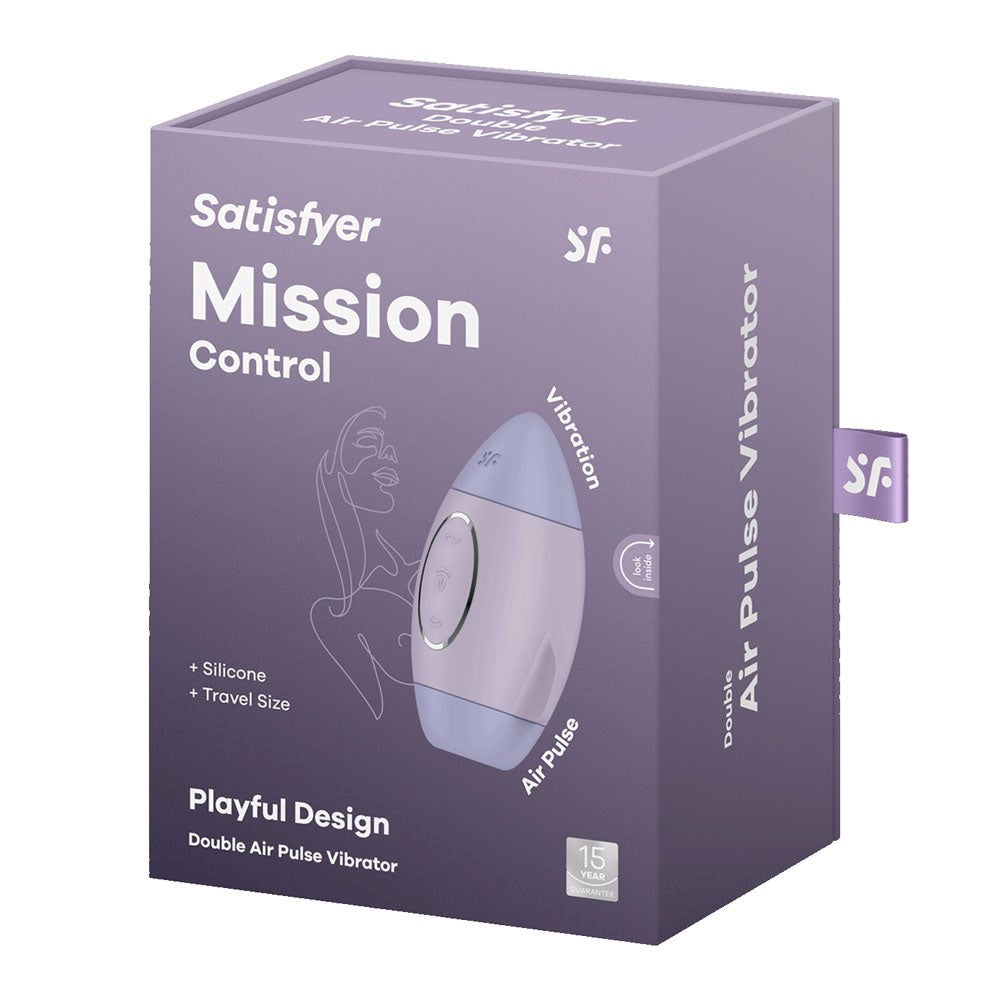 Satisfyer Mission Control Air Pulse - - Pussy And Clit Toys