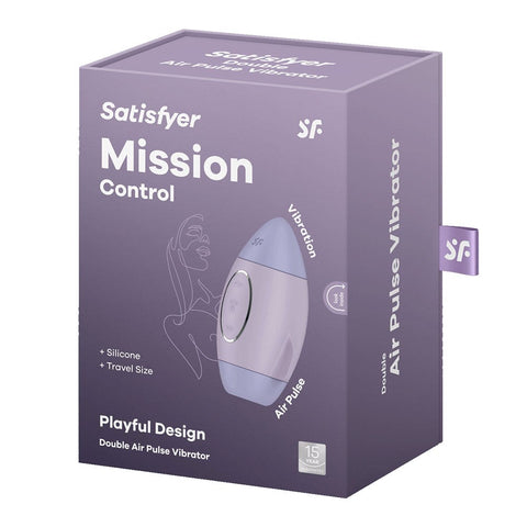 Mission Control Air Pulse Stimulator Pussy by Satisfyer - Pussy And Clit Toys