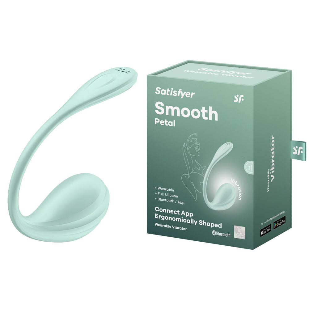 Satisfyer Smooth Petal App Control - - Clit Ticklers and Pulsators