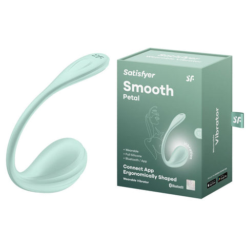 Petal Mint Wearable Stimulator with App Control Clit - Clit Ticklers and Pulsators