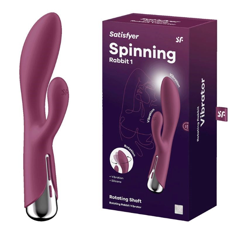 Satisfyer Spinning Rabbit 1 - - G-Spot Vibrators