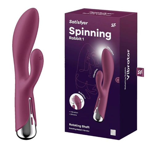 Spinning Rabbit 1 Rabbit Vibrator by Satisfyer - Rabbit Vibrators