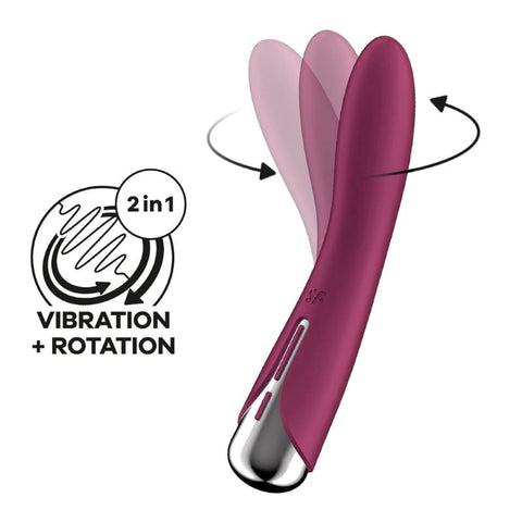 Spinning Vibe 1 Rabbit Vibrator by Satisfyer - Rabbit Vibrators