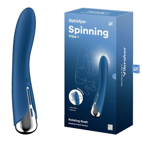 Spinning Vibe 1 Rabbit Vibrator by Satisfyer - Rabbit Vibrators