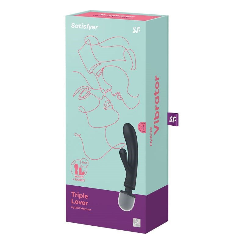 Satisfyer Triple Lover - - Glass Sex Toys