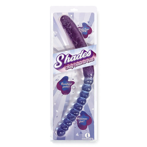 Shades 17 Inch Double Dong by Icon Brands - Double Ender
