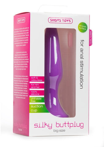 Anal Shots Silky Butt Plug Big by Shots Toys - Butt Plugs