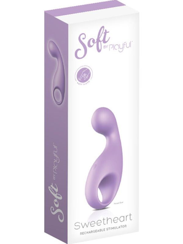 Soft By Playful Sweetheart Rechargeable Stimulator - - Clit Ticklers and Pulsators