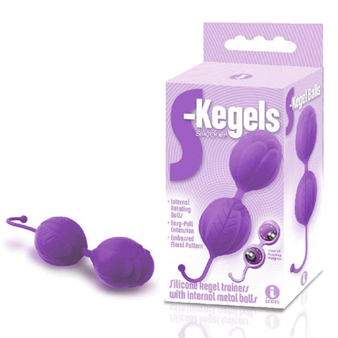 The 9's S-Kegels Silicone Kegel Balls by Icon Brands - Love Eggs and Kegel Exercisers