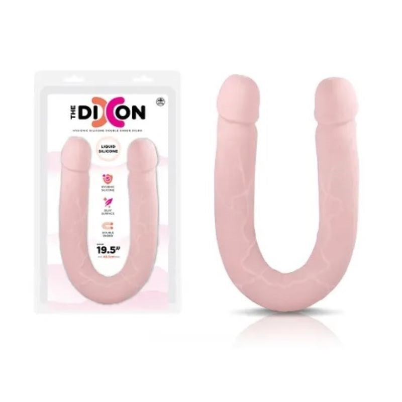 The Dixon Silicone 50cm Double Ended Dong - - Bullet Vibrators