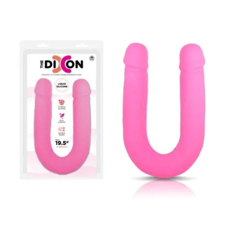 The Dixon Silicone 50cm Double Ended Dong - - Bullet Vibrators