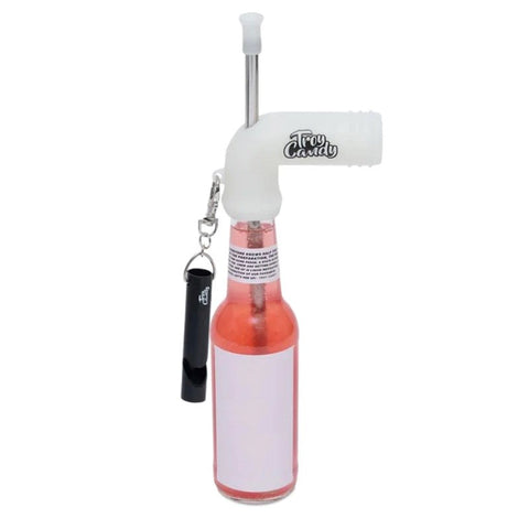 Pastel Stainless Steel Bottle Snorkel by Troy Candy - Strap On Sextoys