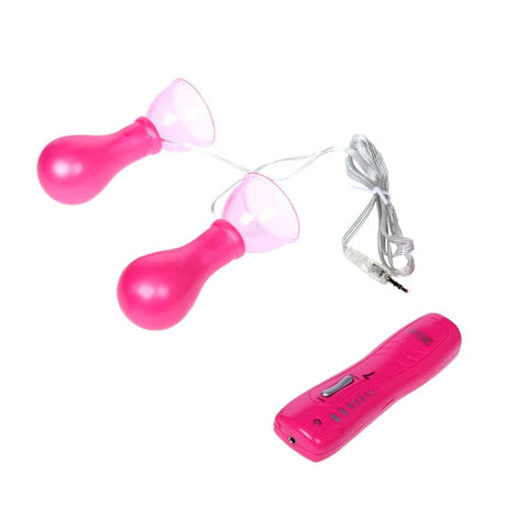 7-Speed Vibrating Nipple Pumps by BDStyle - Breast and Nipple Toys