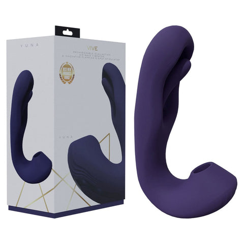 VIVE Yuna Flapping Vibrator by Shots Toys - Strap On Sextoys