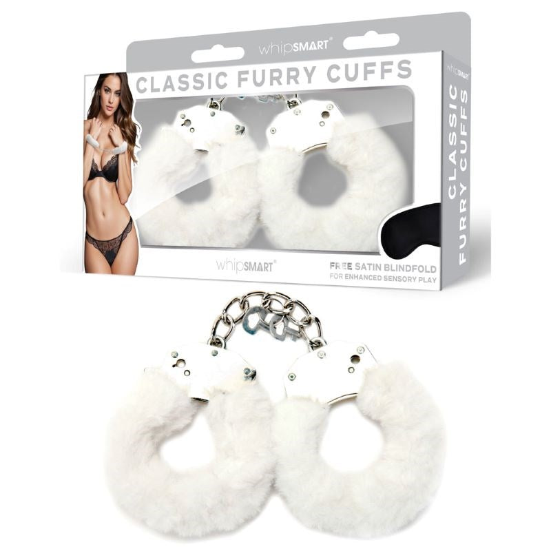 WhipSmart Classic Furry Cuffs - - Strap On Sextoys